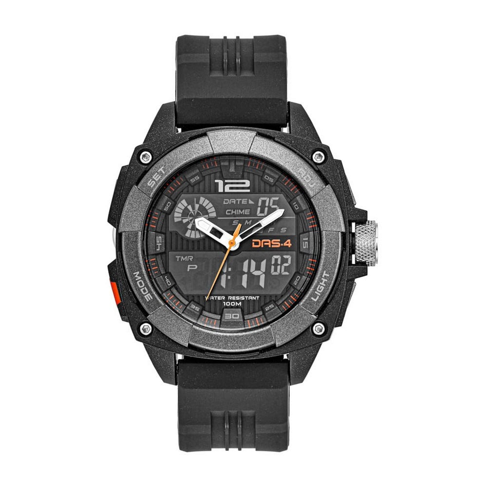 ανδρικό ρολόι Das4 Black LCD watch LD11 40048