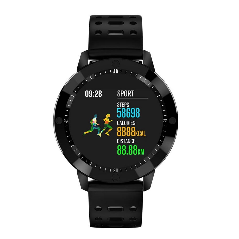 Das.4 SG05 Smartwatch μαύρο λουράκι σιλικόνης 50061