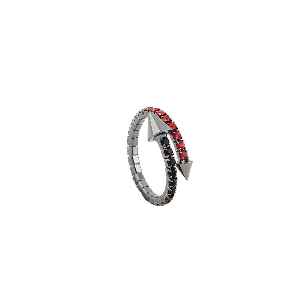 γυναικείο δαχτυλίδι loisir crystal rock 04L15-00029