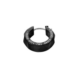 ανδρικό σκουλαρίκι Diesel Earring μαύρος κρίκος DX1273001
