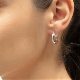 ασημένια γυναικεία σκουλαρίκια κρικάκια SK21200208(b)