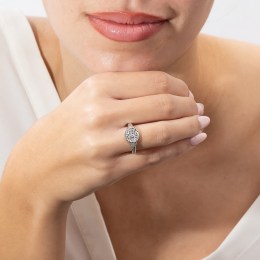 ασημένιο γυναικείο δαχτυλίδι ζαγρέ D21200250(a)