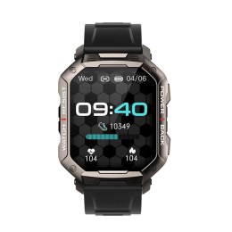DAS 4 Smartwatch SG35 μαύρο λουράκι σιλικόνης 203065031