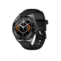 Das4 SG40 Smartwatch μαύρο λουράκι σιλικόνης 203090021(b)