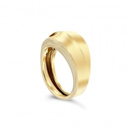 Δαχτυλίδι γυναικείο κίτρινο χρυσό σεβαλιέ D11100819
