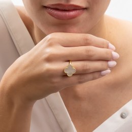 επίχρυσο ασημένιο δαχτυλίδι σταυρός φίλντισι D21100136(a)