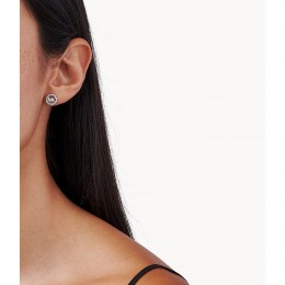 γυναικεία σκουλαρίκια Michael Kors Logo Stud Earrings MKC1247AN040(b)