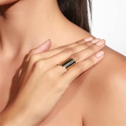Γυναικείο δαχτυλίδι κίτρινο χρυσό σεβαλιέ D11100801(b)