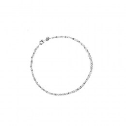 γυναικείο λευκόχρυσο σετ κοσμημάτων ζιργκόν SE11200021(b)