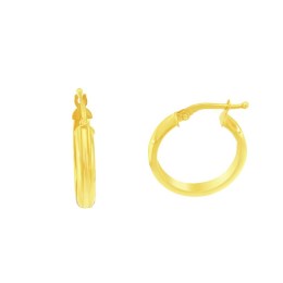 κίτρινα χρυσά γυναικεία σκουλαρίκια κρικάκια SK11101055