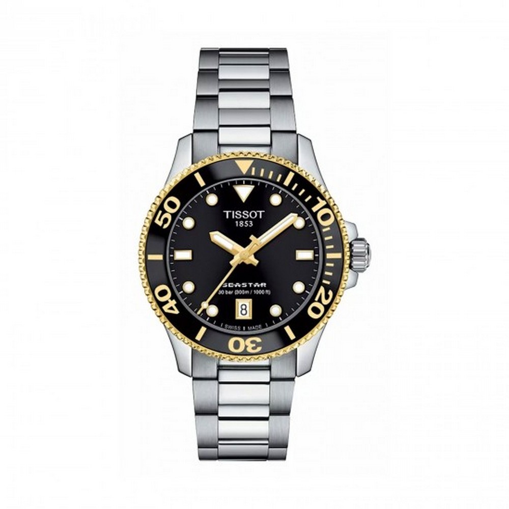 unisex ρολόι Tissot Seastar 1000 36MM T120.210.21.051.00